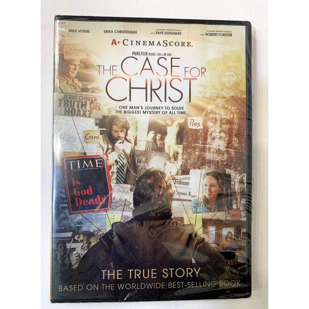 The Case For Christ DVD 2017 Christian True Story Brand New Factory Sealed!